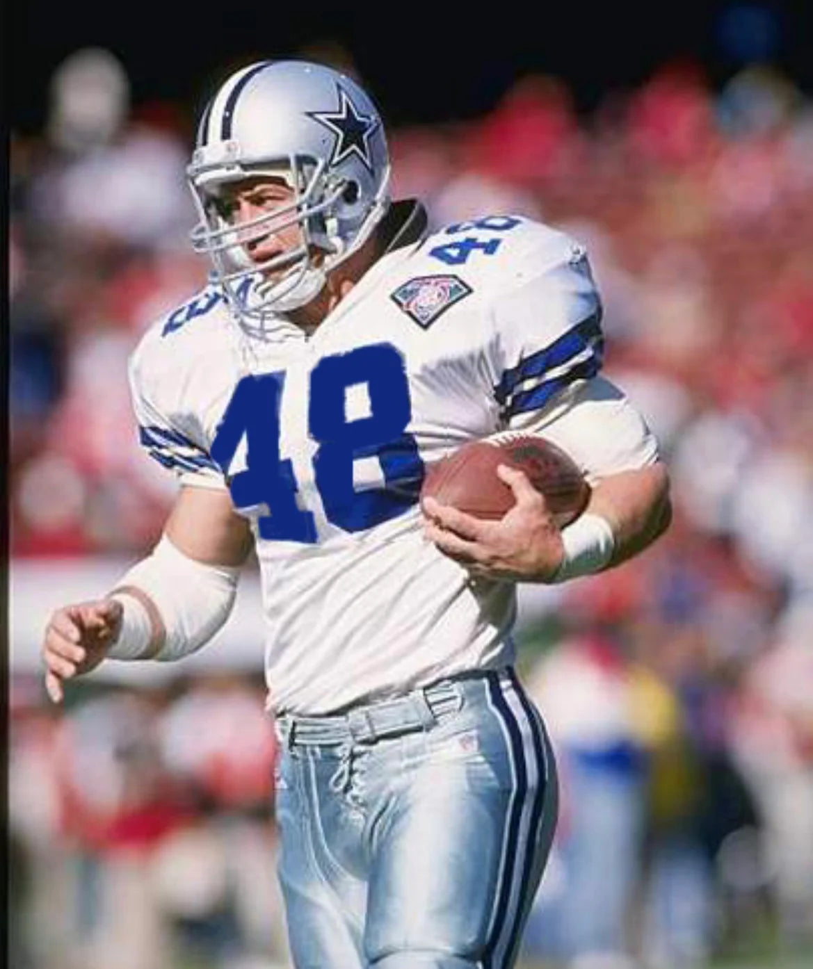 Daryl Johnston Dallas Cowboys 1994 Official NFL Jersey white Mitchell & Ness