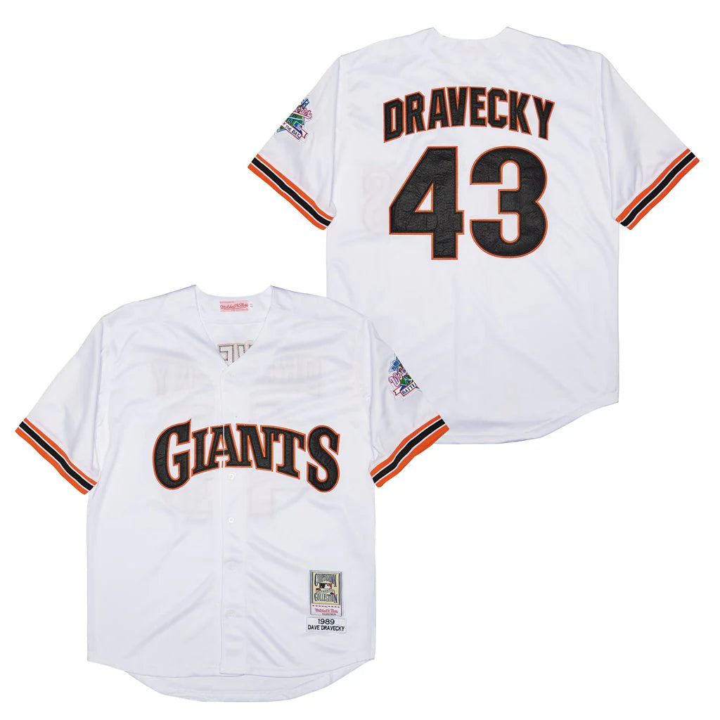 Dave Dravecky San Francisco Giants Jersey Mitchell & Ness