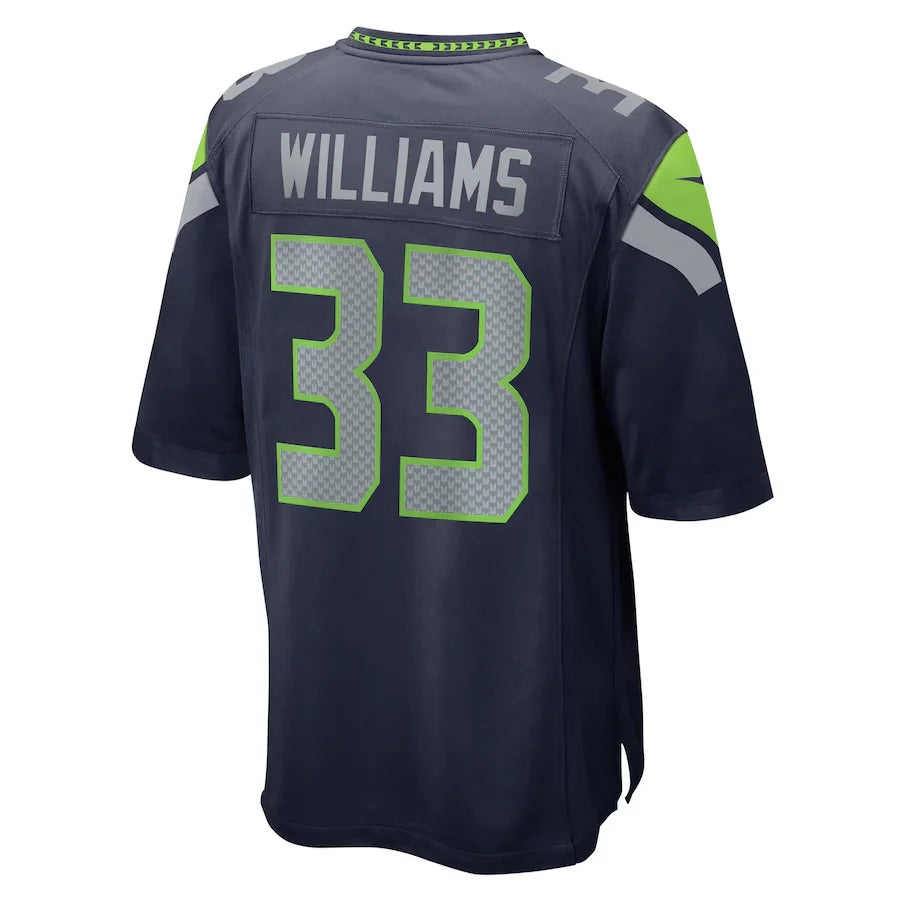 Dee Williams Seattle Seahawks Official NFL Jersey Nike Gray