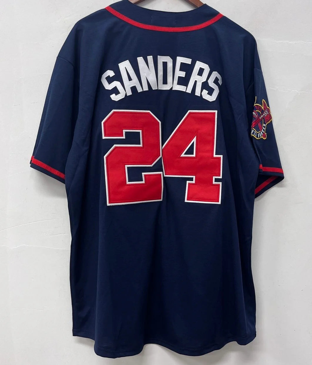 Deion Sanders Atlanta Braves 1992 Mitchell & Ness blue