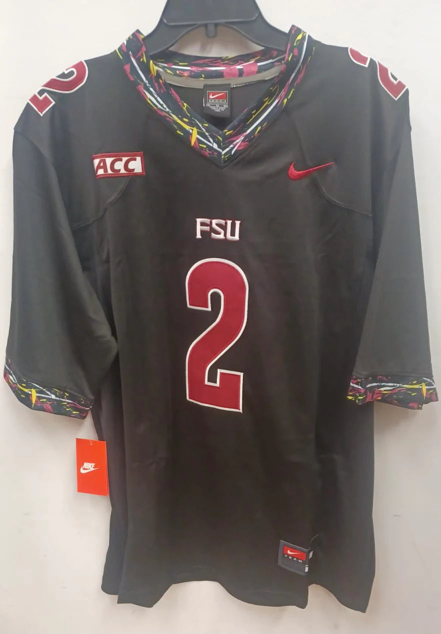 Deion Sanders Florida State Seminoles Jersey Black NIKE