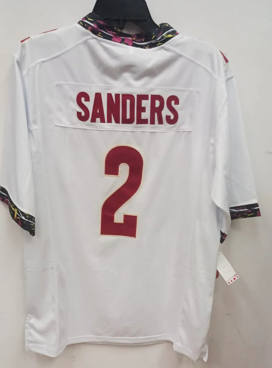 Deion Sanders Florida State Seminoles Jersey White