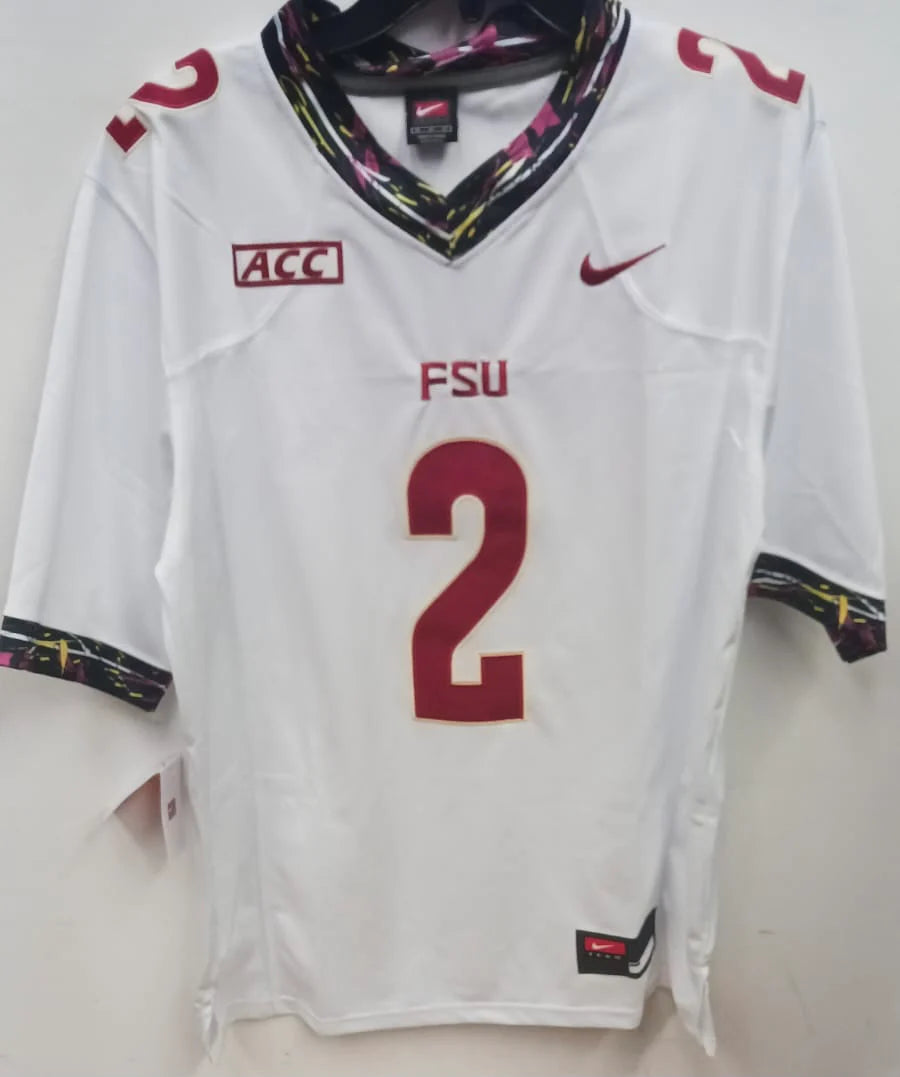 Deion Sanders Florida State Seminoles Jersey White