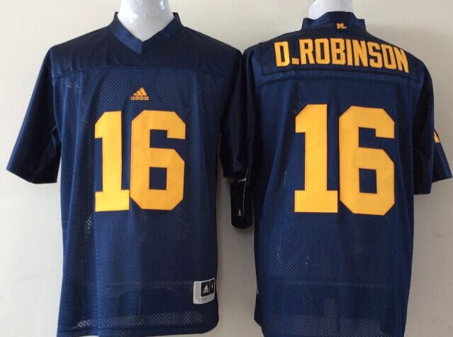 Dernard Robinson Michigan Wolverines Jersey blue