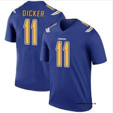 Cameron Dicker Los Angeles Chargers Official NFL NIKE Jersey