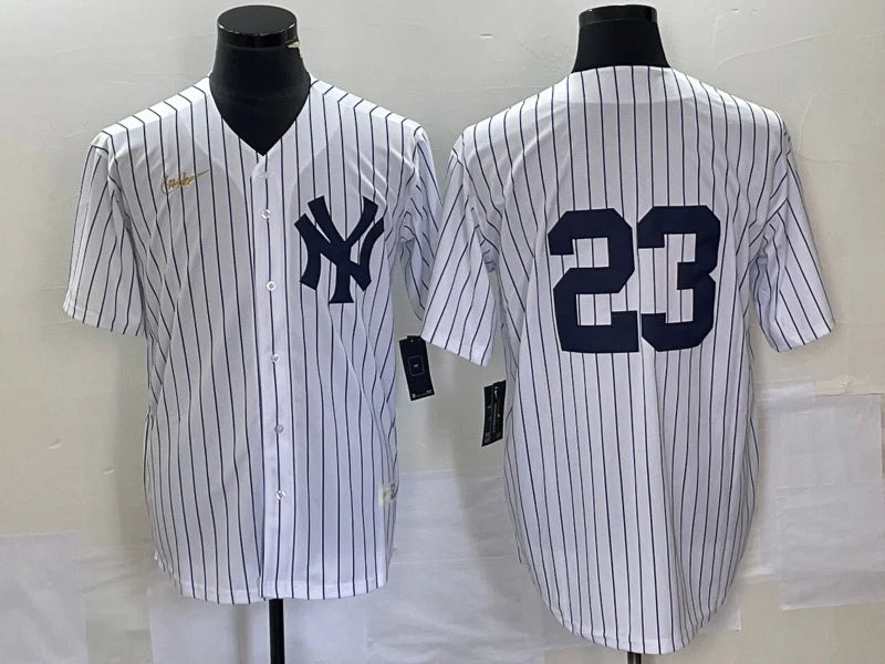 Don Mattingly New York Yankees Jersey White