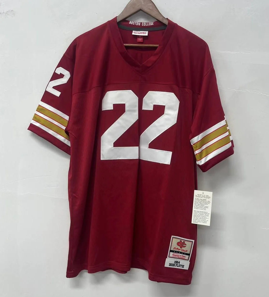 Doug Flutie Boston College Eagles Jersey 1984 Heisman Mitchell & Ness