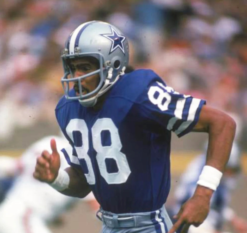 Drew Pearson Dallas Cowboys Official NFL Jersey Mitchell & Ness Blue