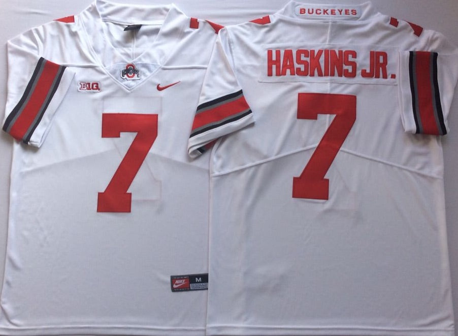 Dwayne Haskins Jersey Ohio State Buckeyes Jersey white