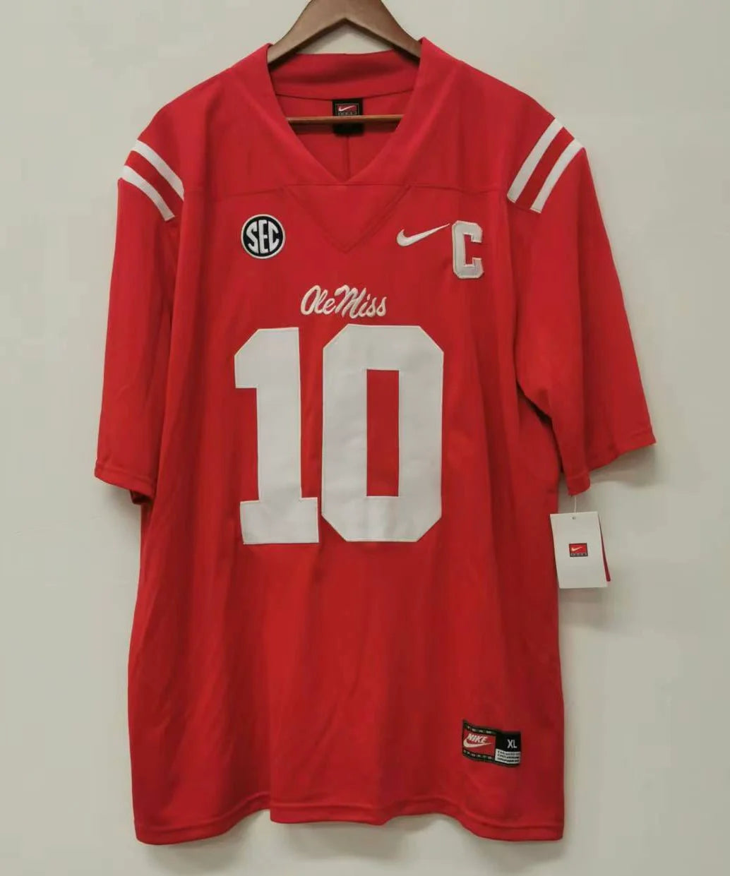 Eli Manning Ole Miss Rebels Jersey red NIKE