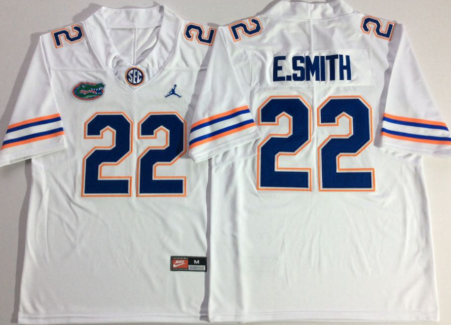 Emmitt Smith Florida Gators Jersey white