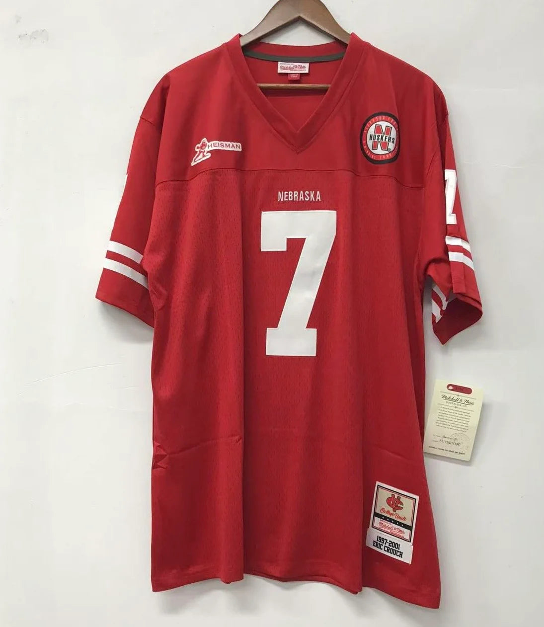 Eric Crouch Nebraska Cornhuskers Jersey Mitchell & Ness College Vault