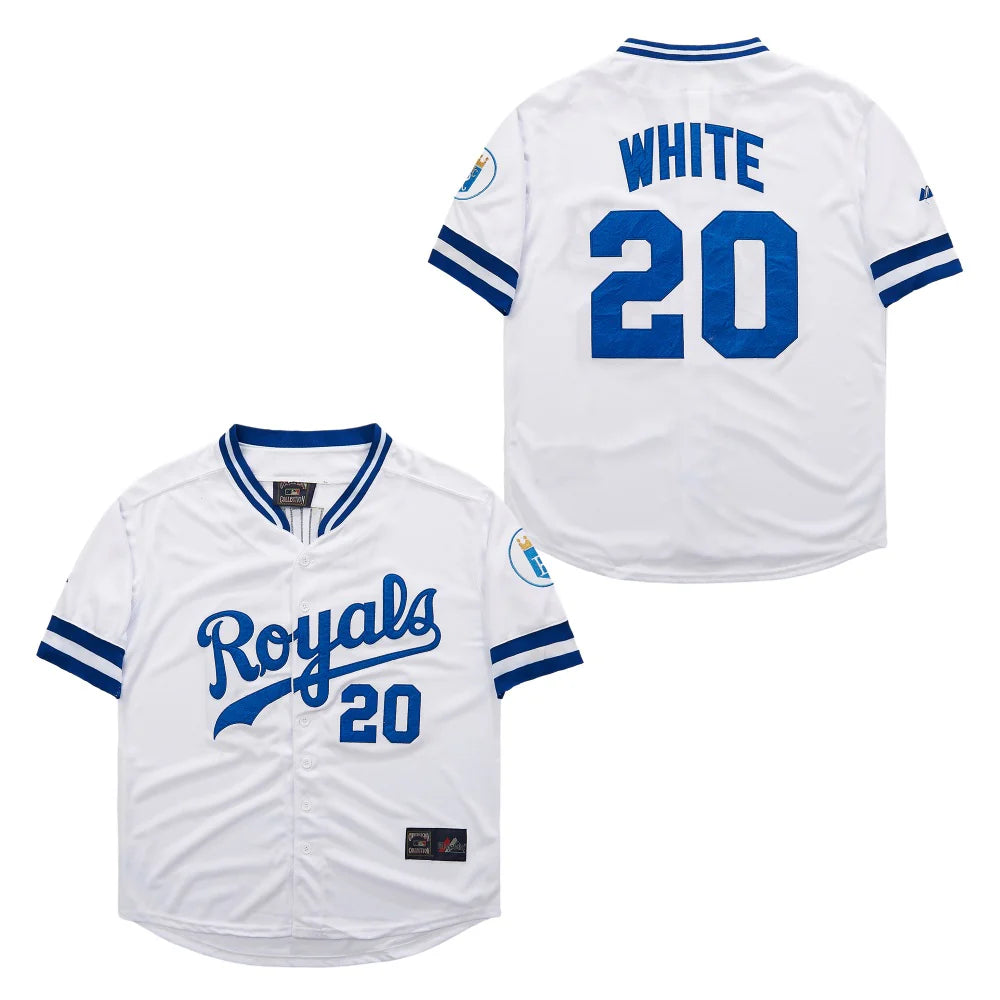 Frank White Kansas City Royals Jersey Majestic
