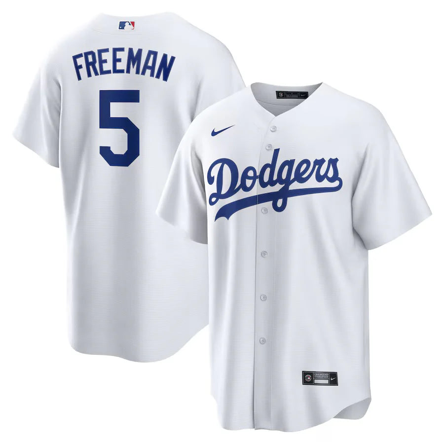 Freddie Freeman Los Angeles Dodgers Official MLB Nike Jersey white