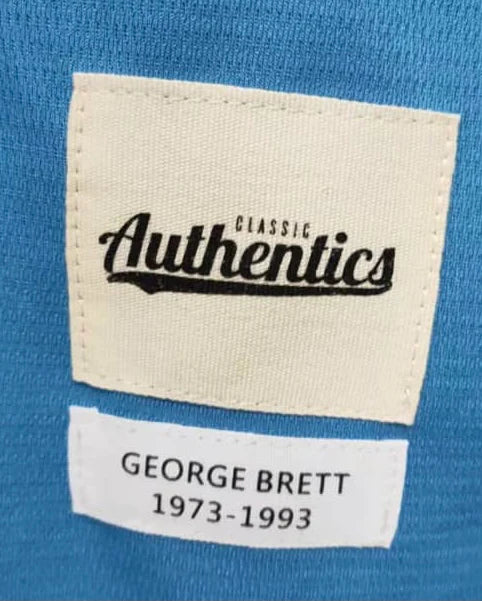 George Brett Kansas City Royals Jersey Classic Authentics