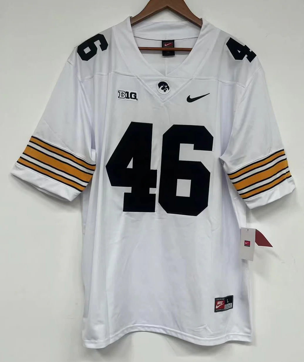 George Kittle Iowa Hawkeyes Jersey white