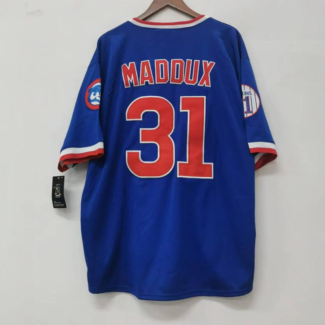 Greg Maddux Chicago Cubs Jersey 300 Wins Cooperstown Collection Mitchell & Ness