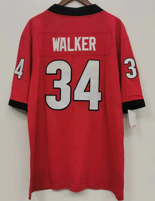 Herschel Walker Georgia Bulldogs Jersey red