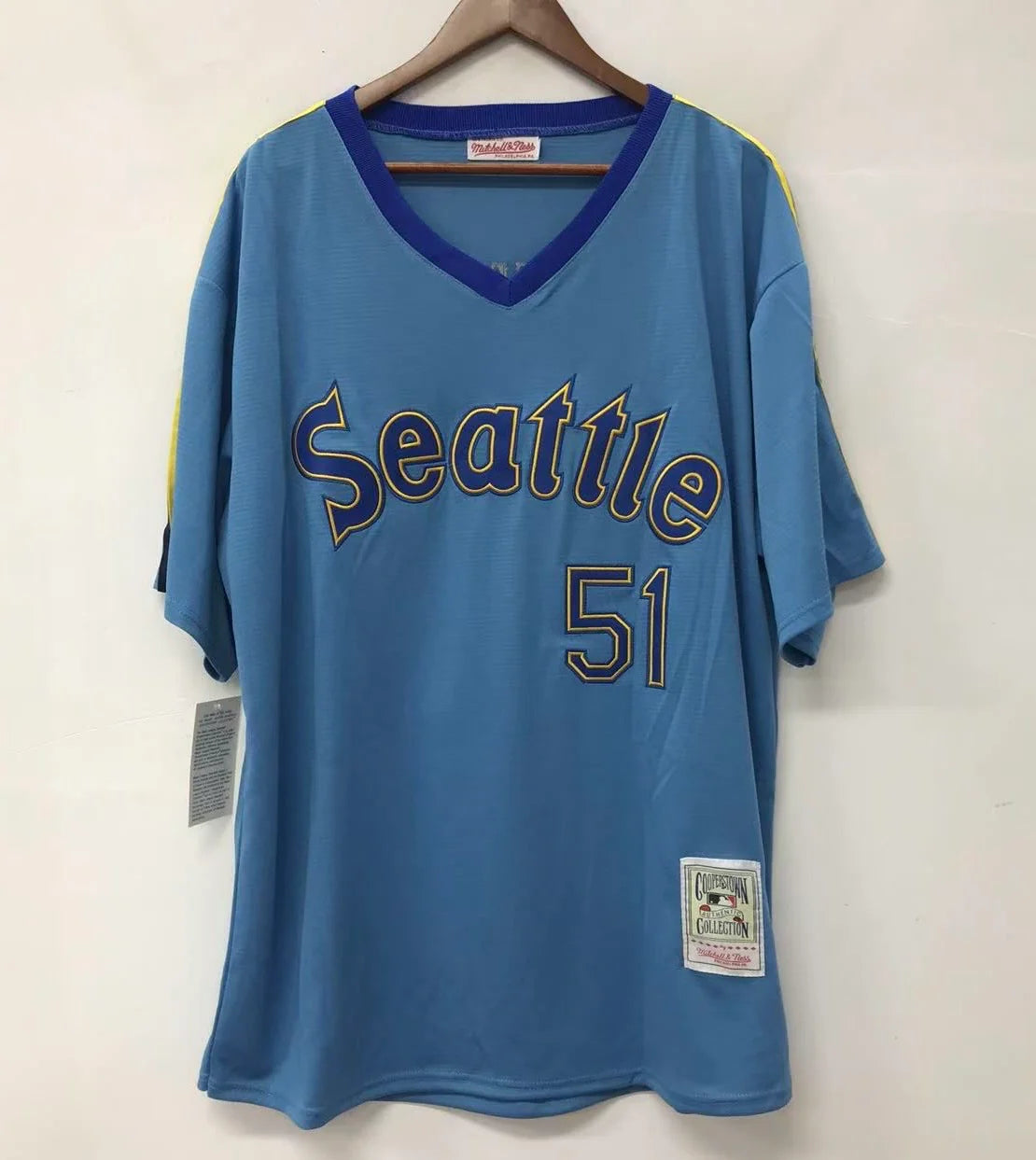 Ichiro Suzuki Seattle Mariners Jersey Mitchell & Ness pullover