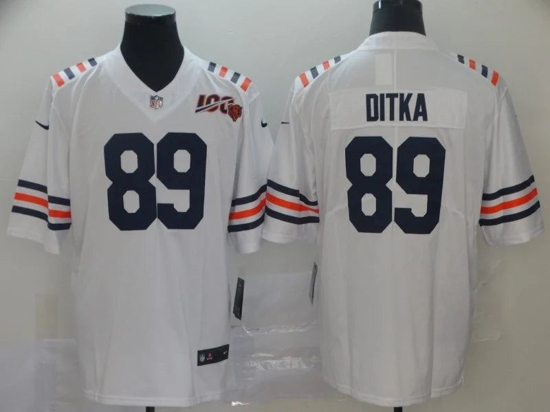 Mike Ditka Chicago Bears Official NFL Jersey white NIKE