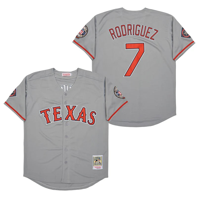 Ivan "Pudge" Rodriguez Texas Rangers Jersey Mitchell & Ness