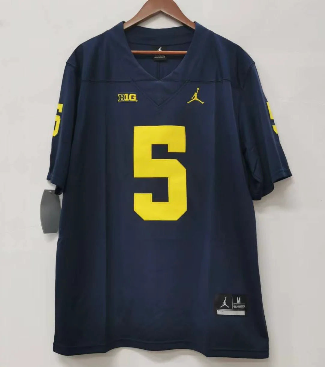 Jabrill Peppers Michigan Wolverines Jersey blue