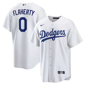 Jack Flaherty Los Angeles Dodgers Official MLB Nike jersey white