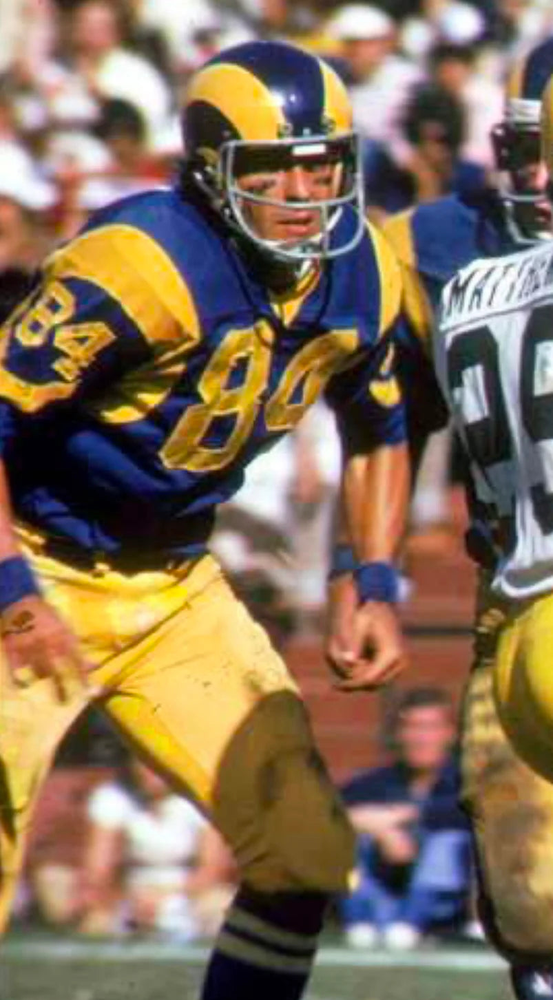 Jack Snow Los Angeles Rams NFL Mitchell & Ness Jersey Blue