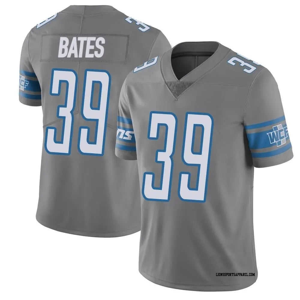 Jake Bates Detroit Lions Official NFL Nike Jersey gray