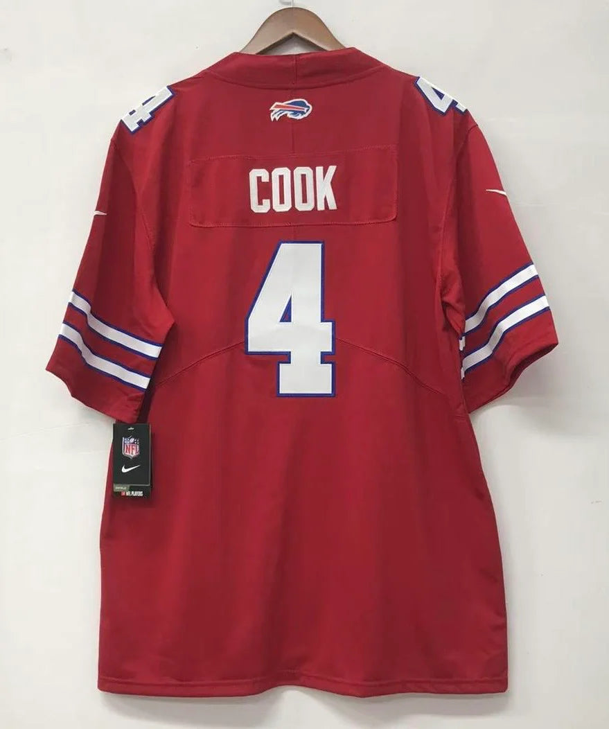 James Cook Buffalo Bills NFL Nike Jersey red Nike