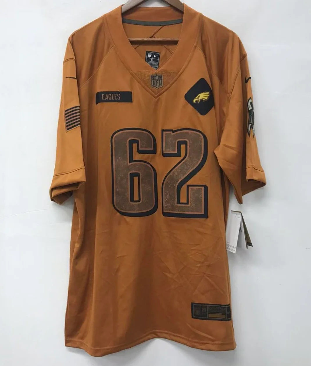Jason Kelce Philadelphia Eagles Nike NFL Salute to Service Jersey