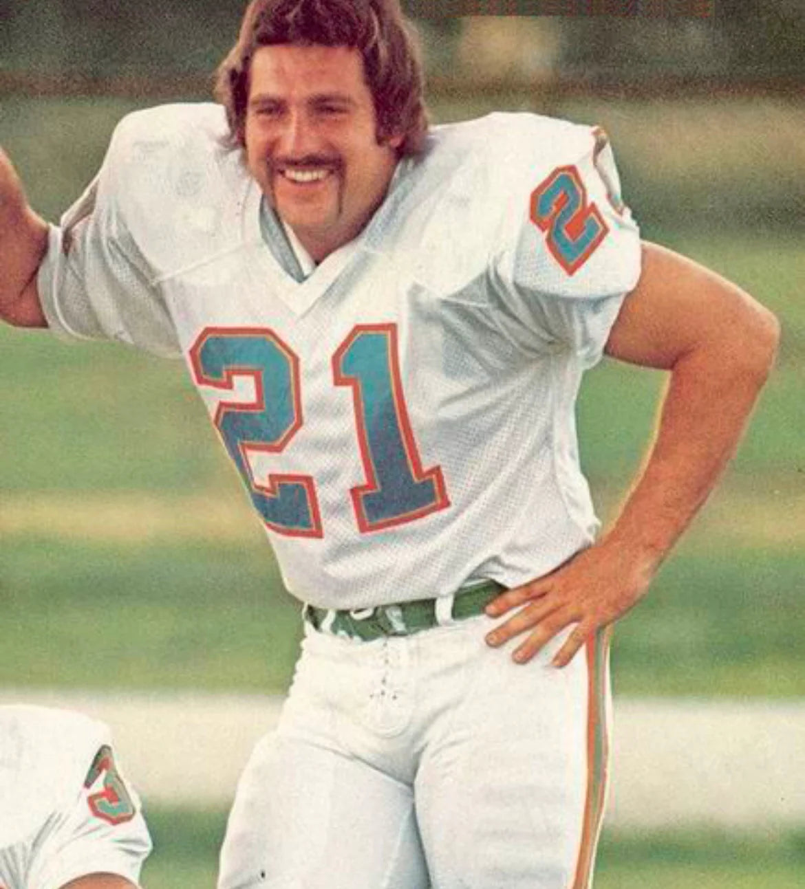 Jim Kiick Miami Dolphins NFL Mitchell & Ness Jersey White