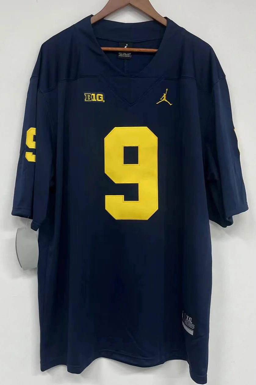 J.J. McCarthy Michigan Wolverines Jersey Blue