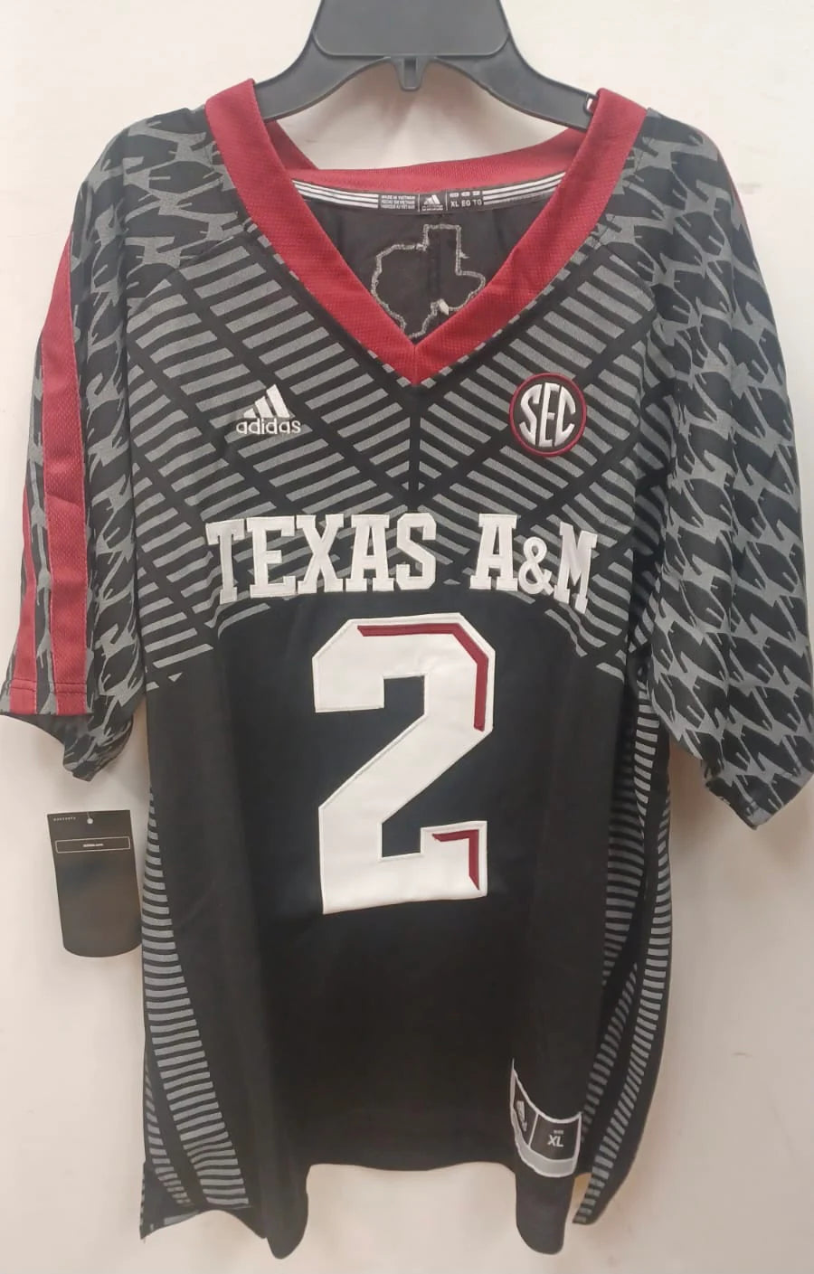 Johnny Manziel Texas A&M Jersey black
