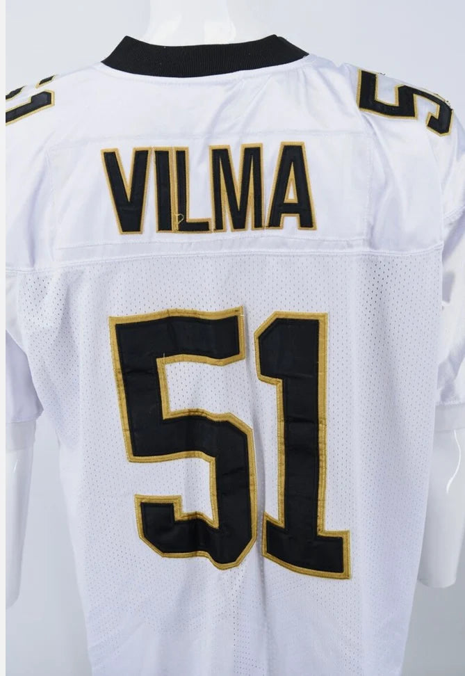 Jonathan Vilma New Orleans Saints NFL Reebok Jersey White