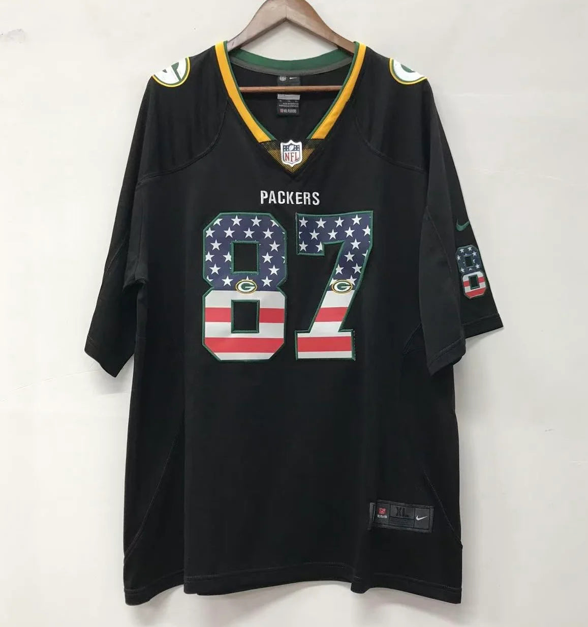 Jordy Nelson Green Bay Packers NFL Stars & Stripes Jersey