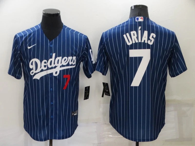 Julio Urías Los Angeles Dodgers Official MLB Nike Jersey blue