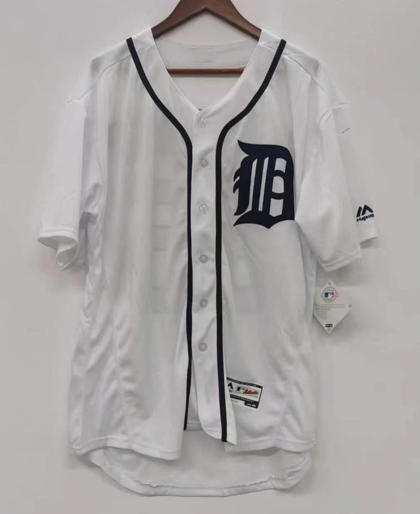 Justin Verlander Detroit Tigers Jersey White