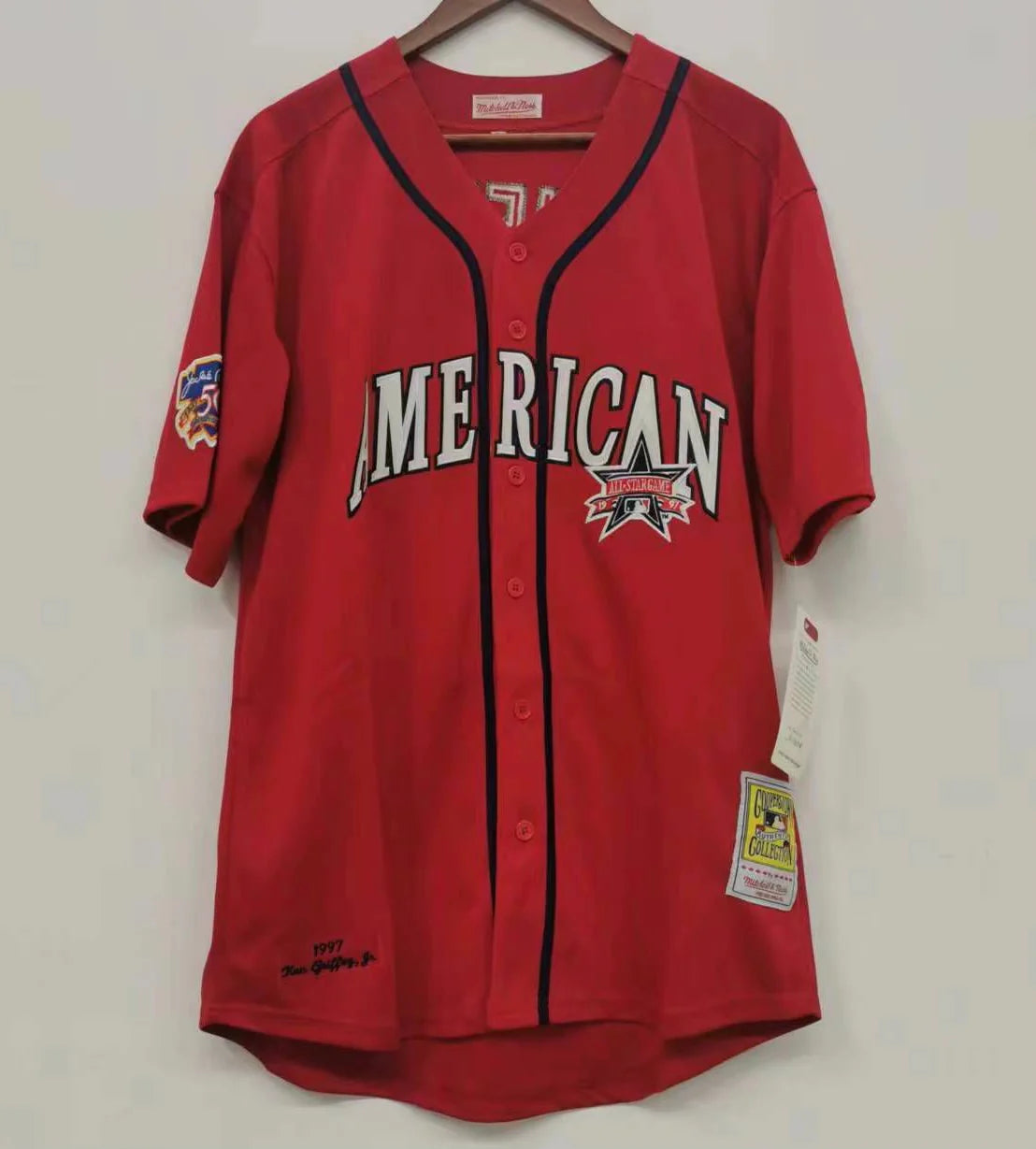 Ken Griffey Jr. Seattle Mariners All Star Jersey Mitchell & Ness