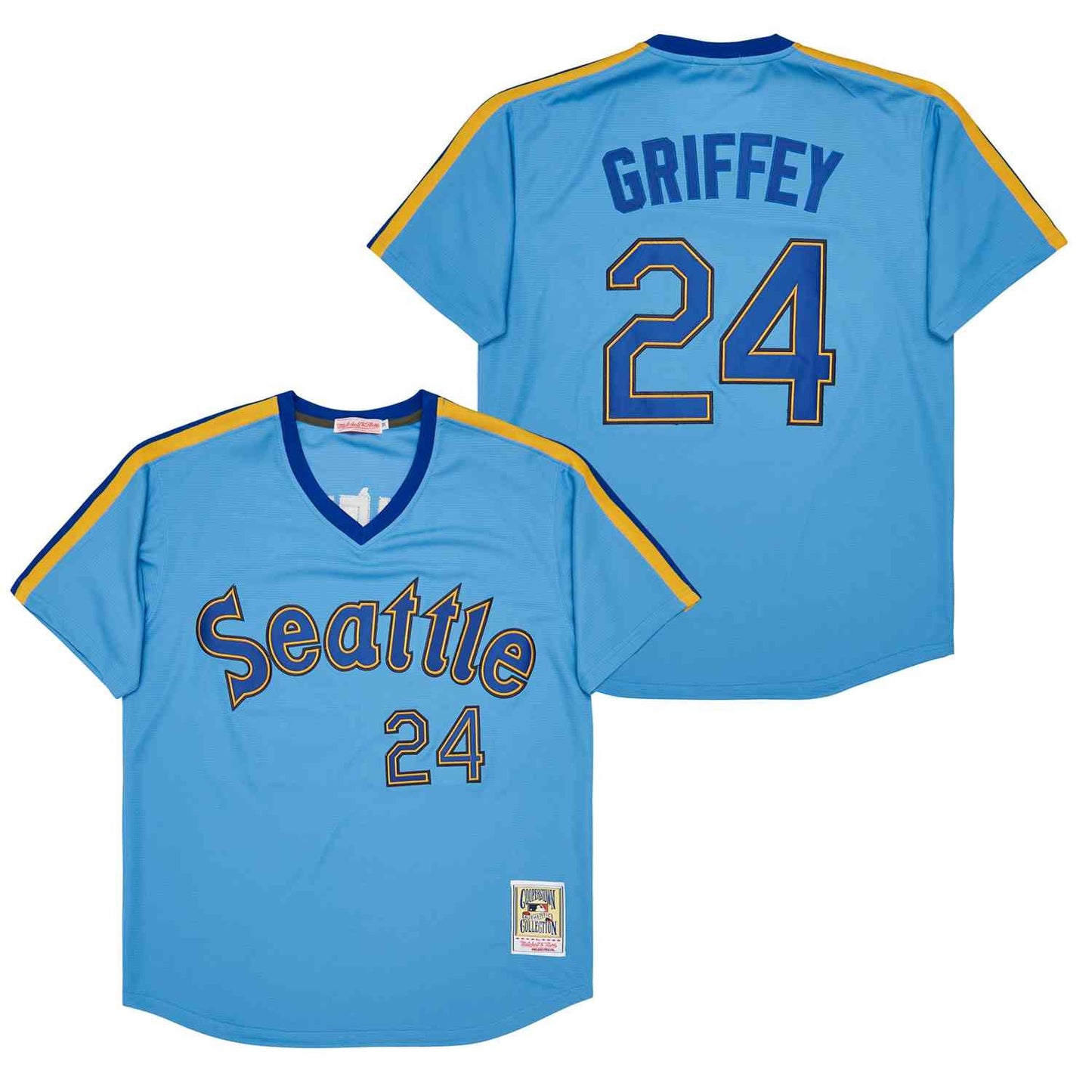 Ken Griffey Jr. Seattle Mariners Jersey Mitchell & Ness Blue