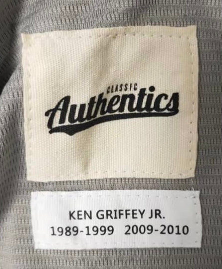 Ken Griffey Jr. Seattle Mariners Jersey Classic Authentics