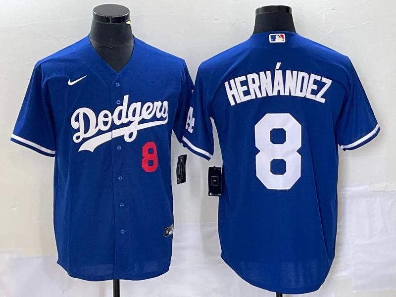 Kike Enrique Hernandez Los Angeles Dodgers Jersey blue – Ultimate