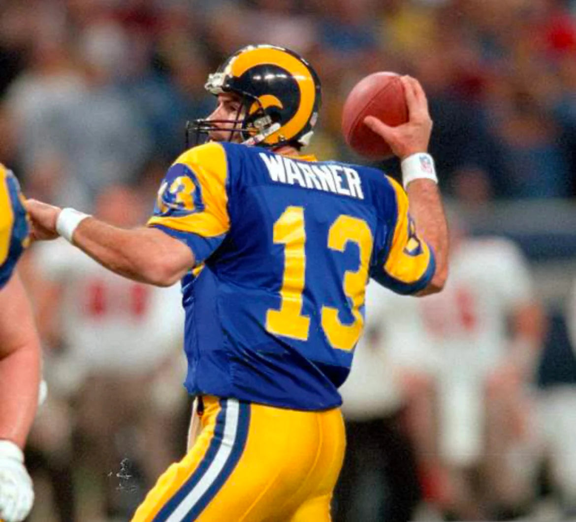 Kurt Warner St. Louis Rams Mitchell & Ness Jersey