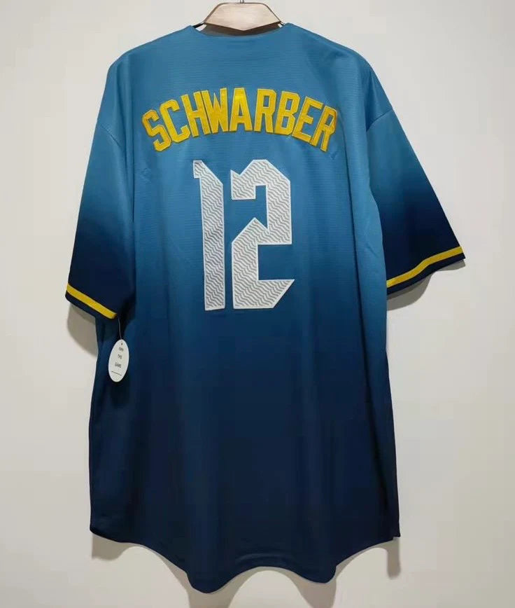 Kyle Schwarber Philadelphia Phillies Blue City Connect Jersey