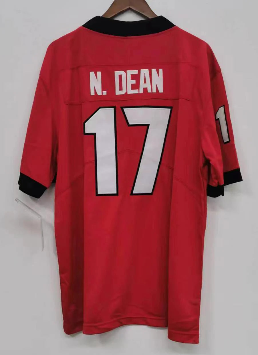 Nakobe Dean Georgia Bulldogs Jersey Nike red