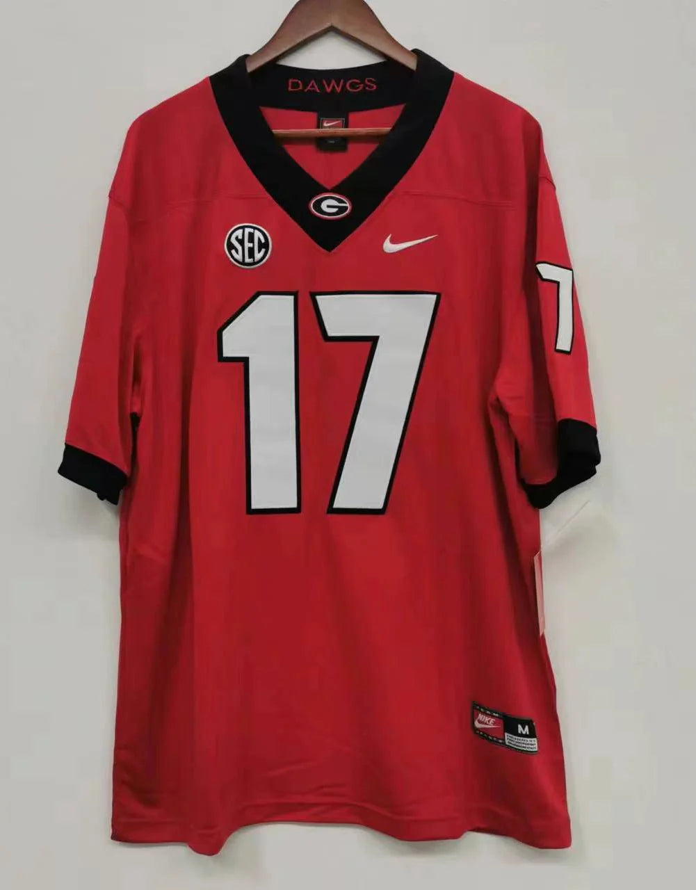 Nakobe Dean Georgia Bulldogs Jersey Nike red