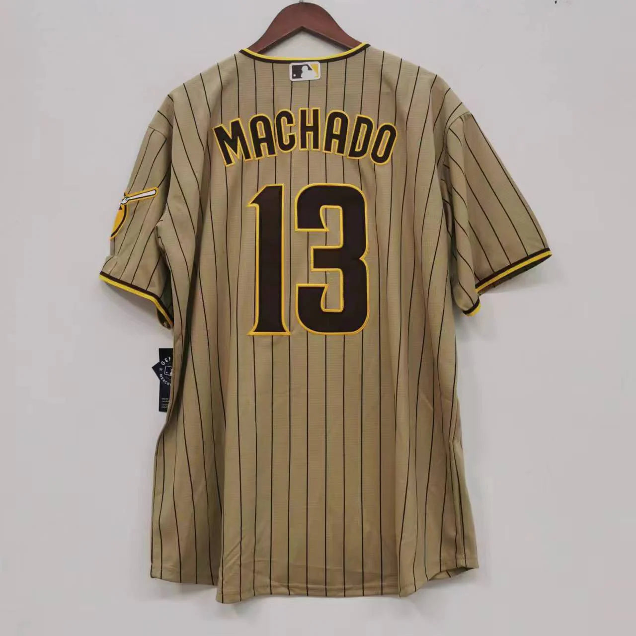 Manny Machado San Diego Padres Jersey Nike Tan
