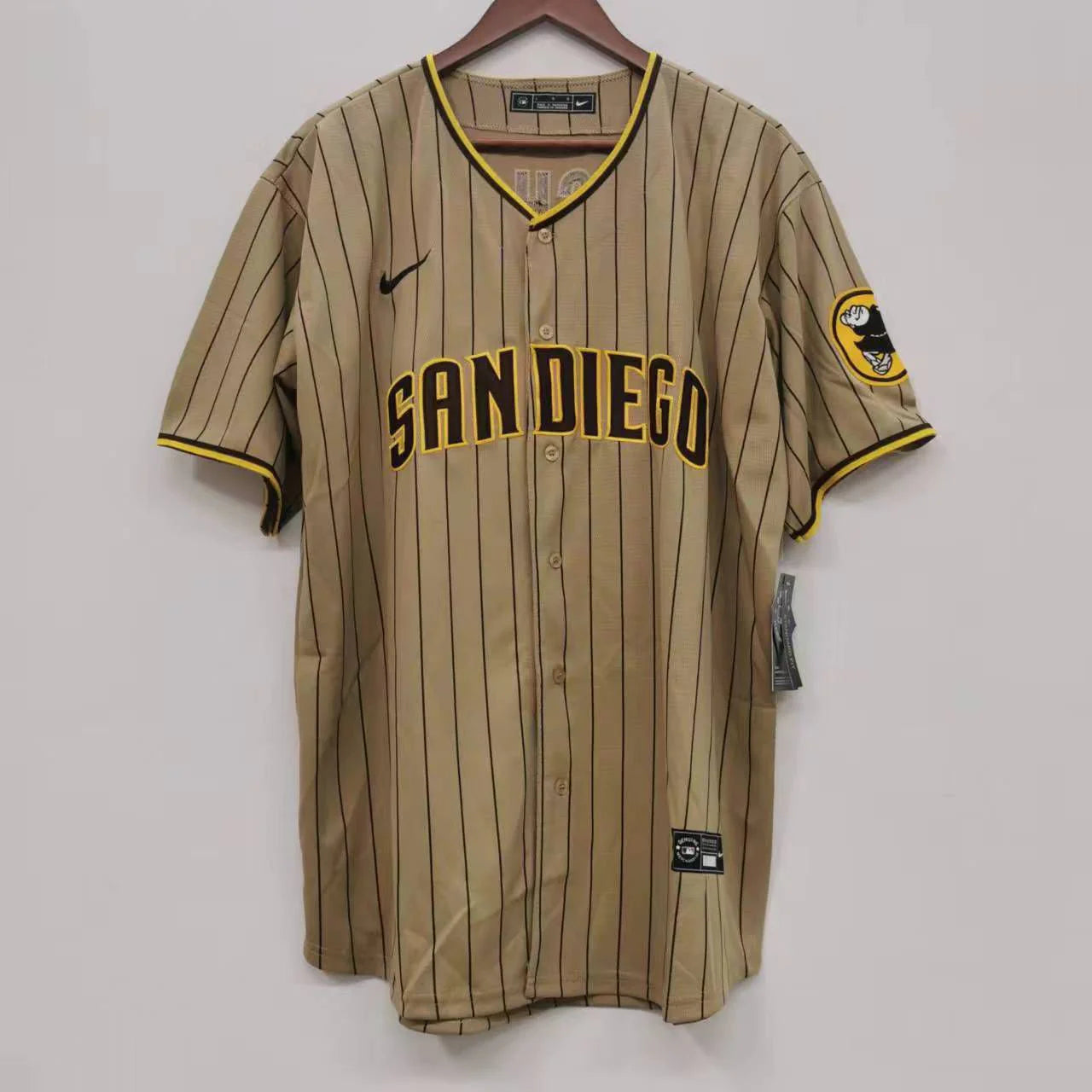Manny Machado San Diego Padres Jersey Nike Tan