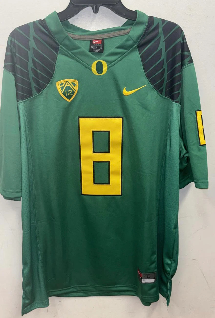 Marcus Mariota Oregon Ducks Jersey Green