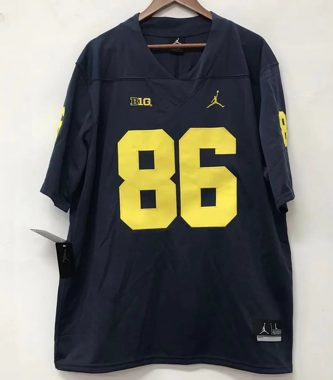 Mario Manningham Michigan Wolverines Jersey blue